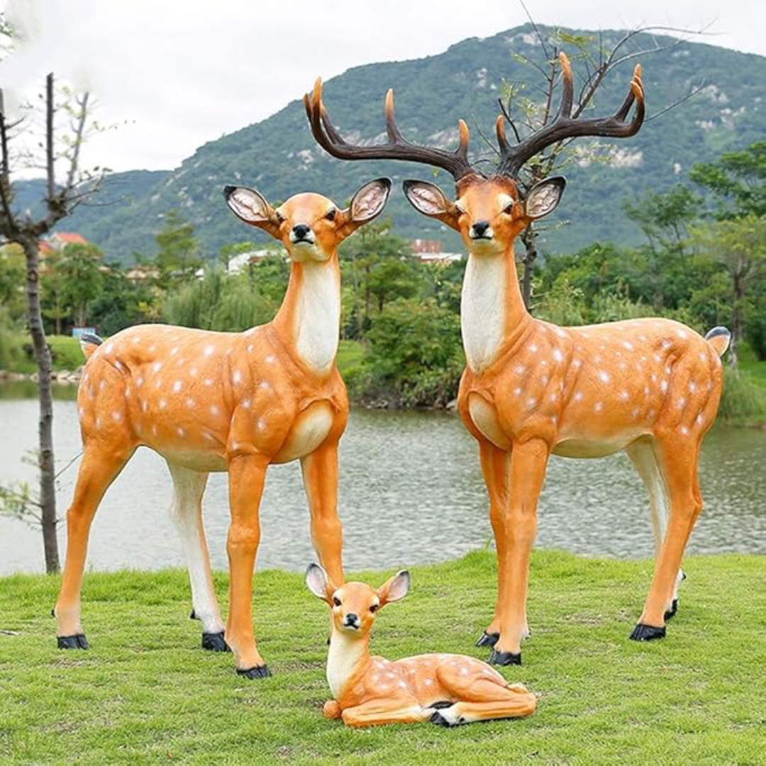 Large Outdoor Garden Bewildered Animal (2)