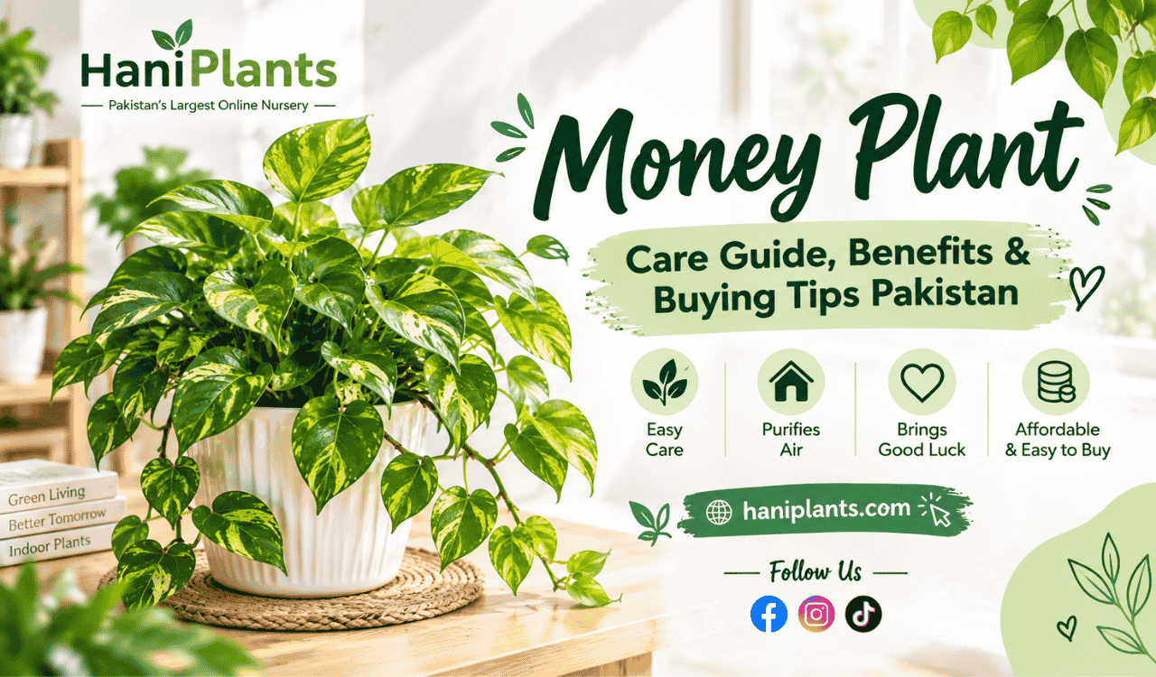 Money Plant – Epipremnum Aureum Indoor Plant.